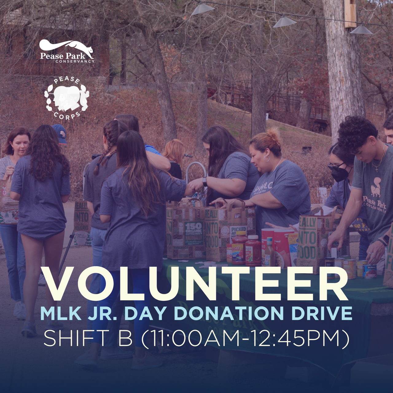Shift B: MLK Jr. Day Donation Drive