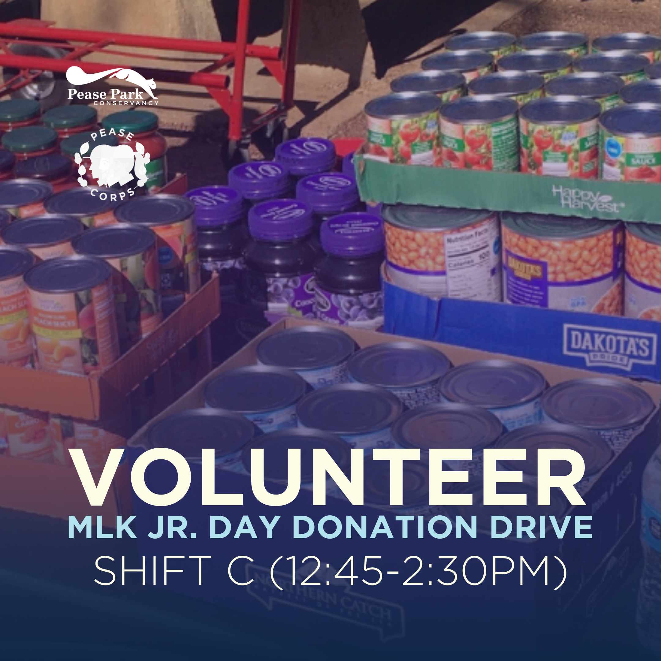 Shift C: MLK Jr. Day Donation Drive
