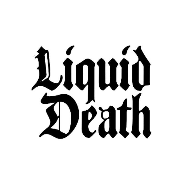 Liquid Death White Logo.png