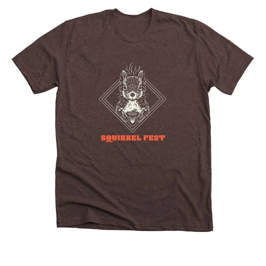 Vintage Squirrel Fest Tee Brown.jpeg