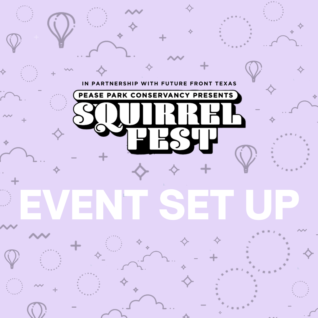 Squirrel Fest Event Set Up