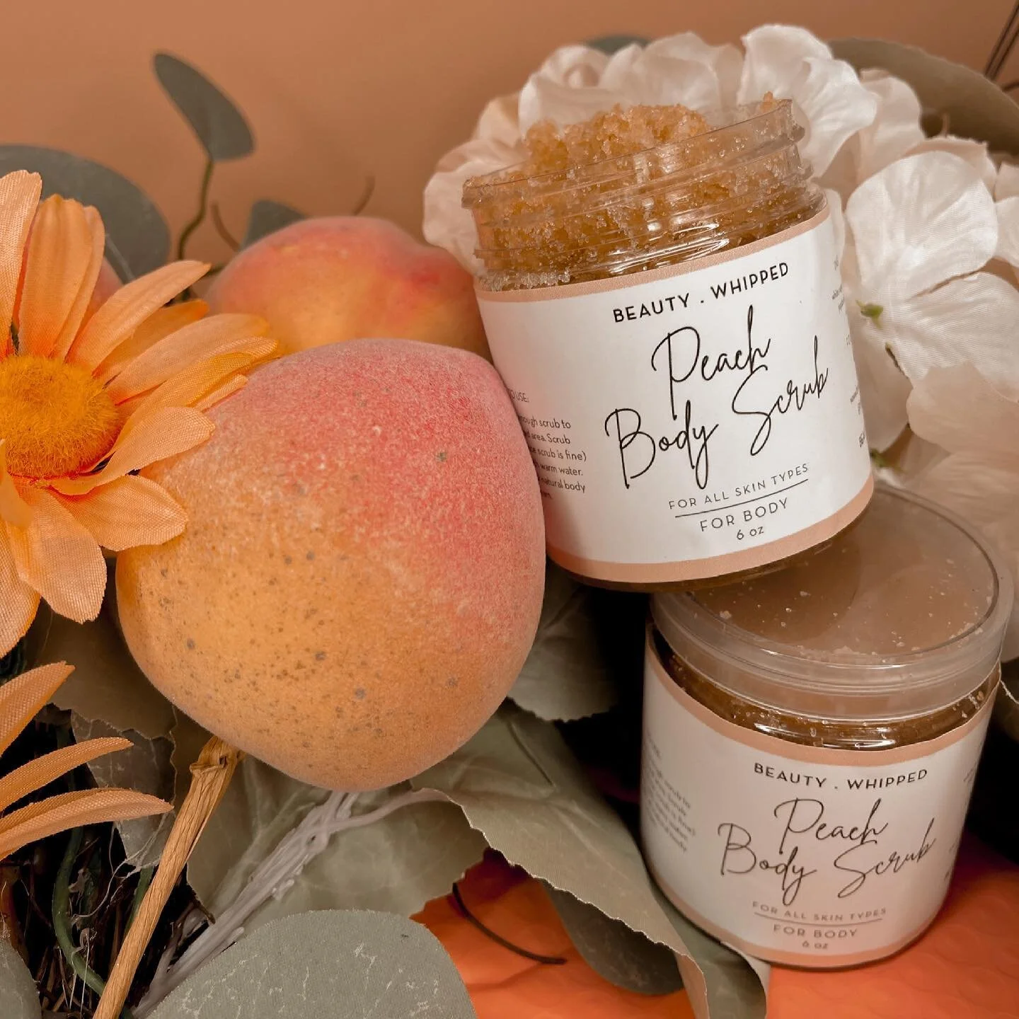 🍑Just Peachy🍑 Body Scrub! Remember we talked about exfoliating &mdash; oh &amp; that Limited Edition Apple Pie Scrub...it&rsquo;s THE SAME but with a soft fruity scent! This luxurious fluffy scrub glides right into the skin and leaves your feeling 