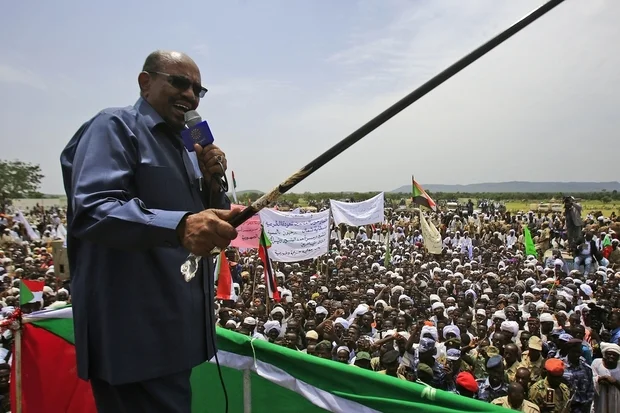 Omar al-Bashir came to power in a coup and has held on through successive elections that his opponents say were not free or fair (AFP).