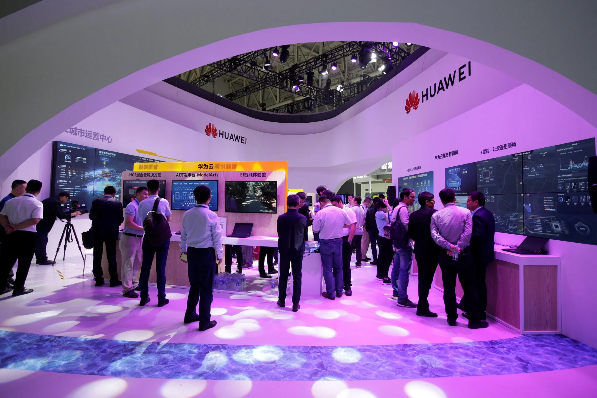 The Trump administration has moved to restrict Huawei’s access to American technology. Credit Jason Lee/Reuters