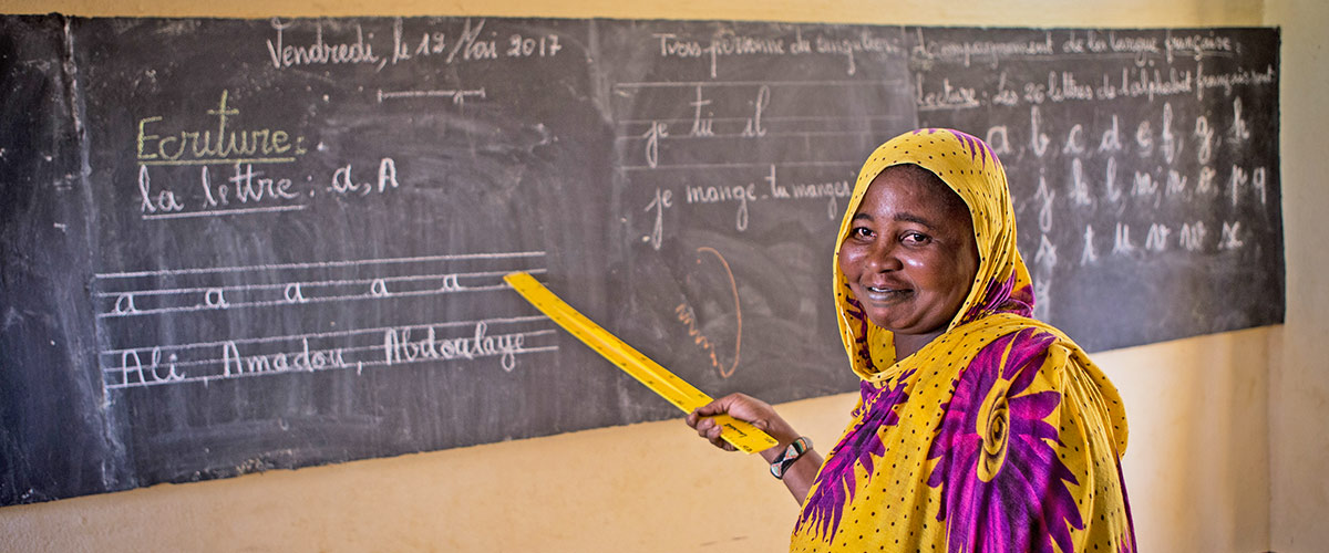One of three adult literacy classrooms in Gao, Mali constructed and equipped by the UN Multidimensional Integrated Stabilization Mission in Mali (MINUSMA). UN Photo/Harandane Dicko