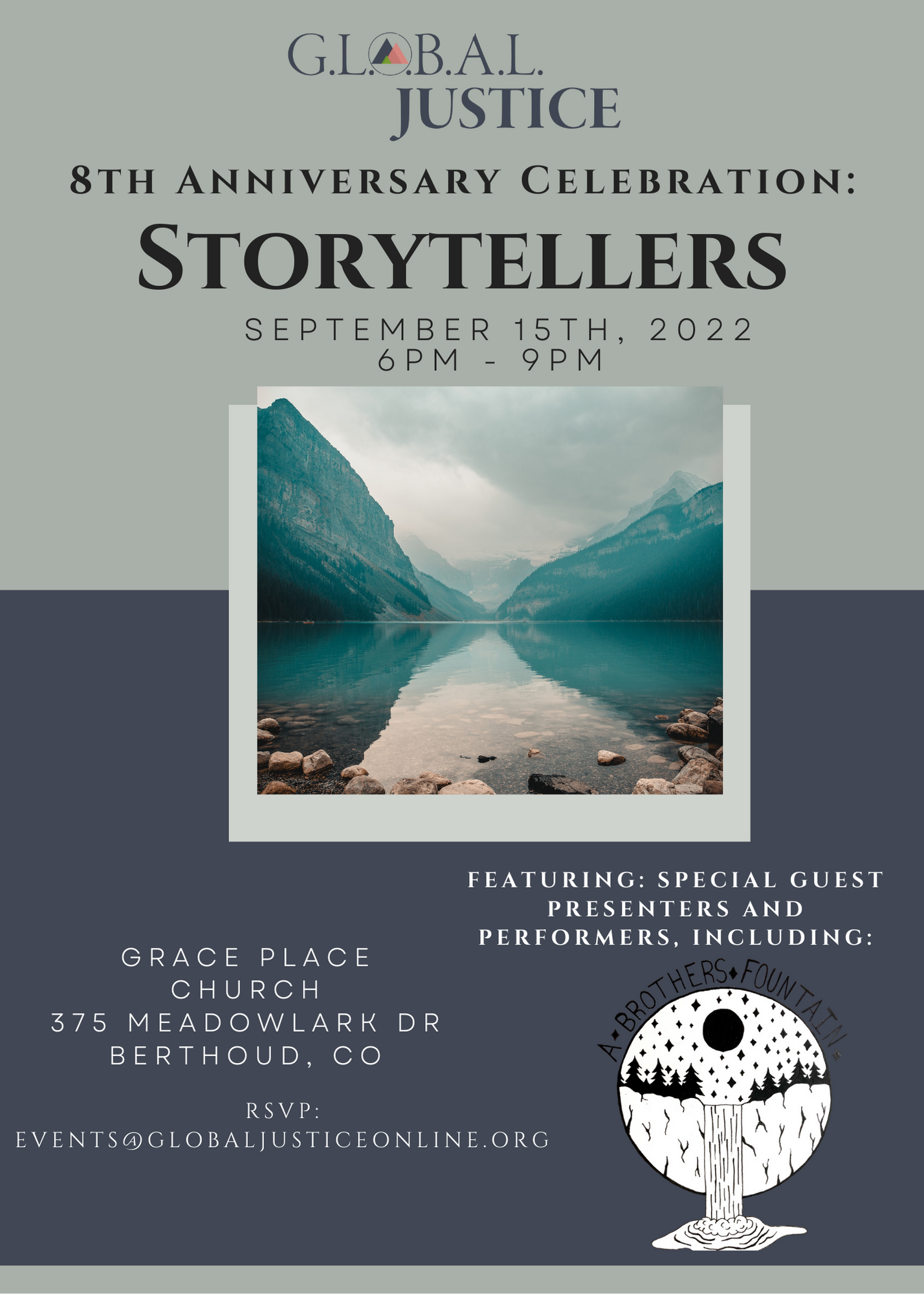 G.L.O.B.A.L. Justice 8th Anniversary Celebration - Storytellers
