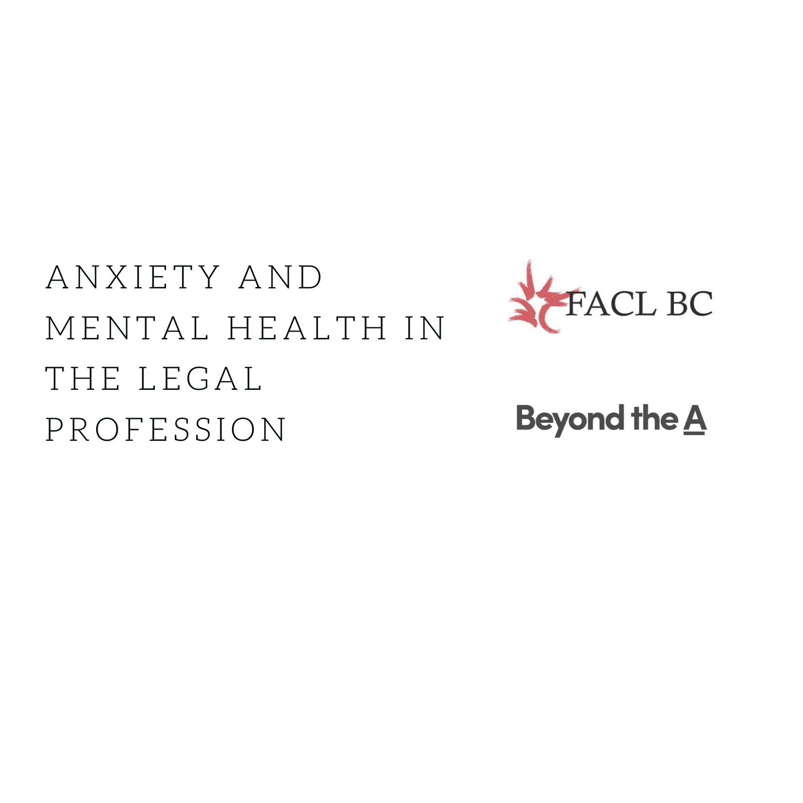 Anxiety and Mental Health in the Legal Profession