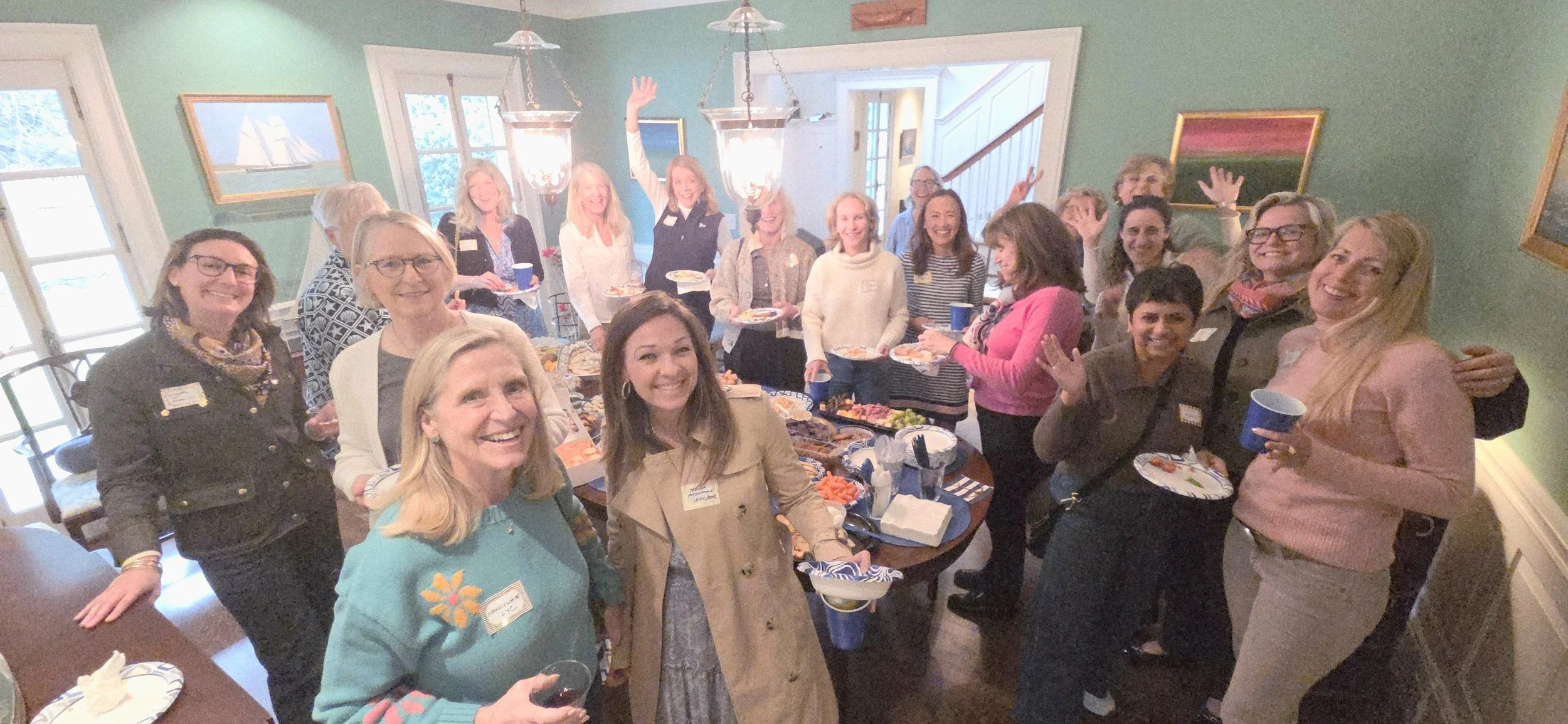 Women on the Water Kick off - the dining room crowd!