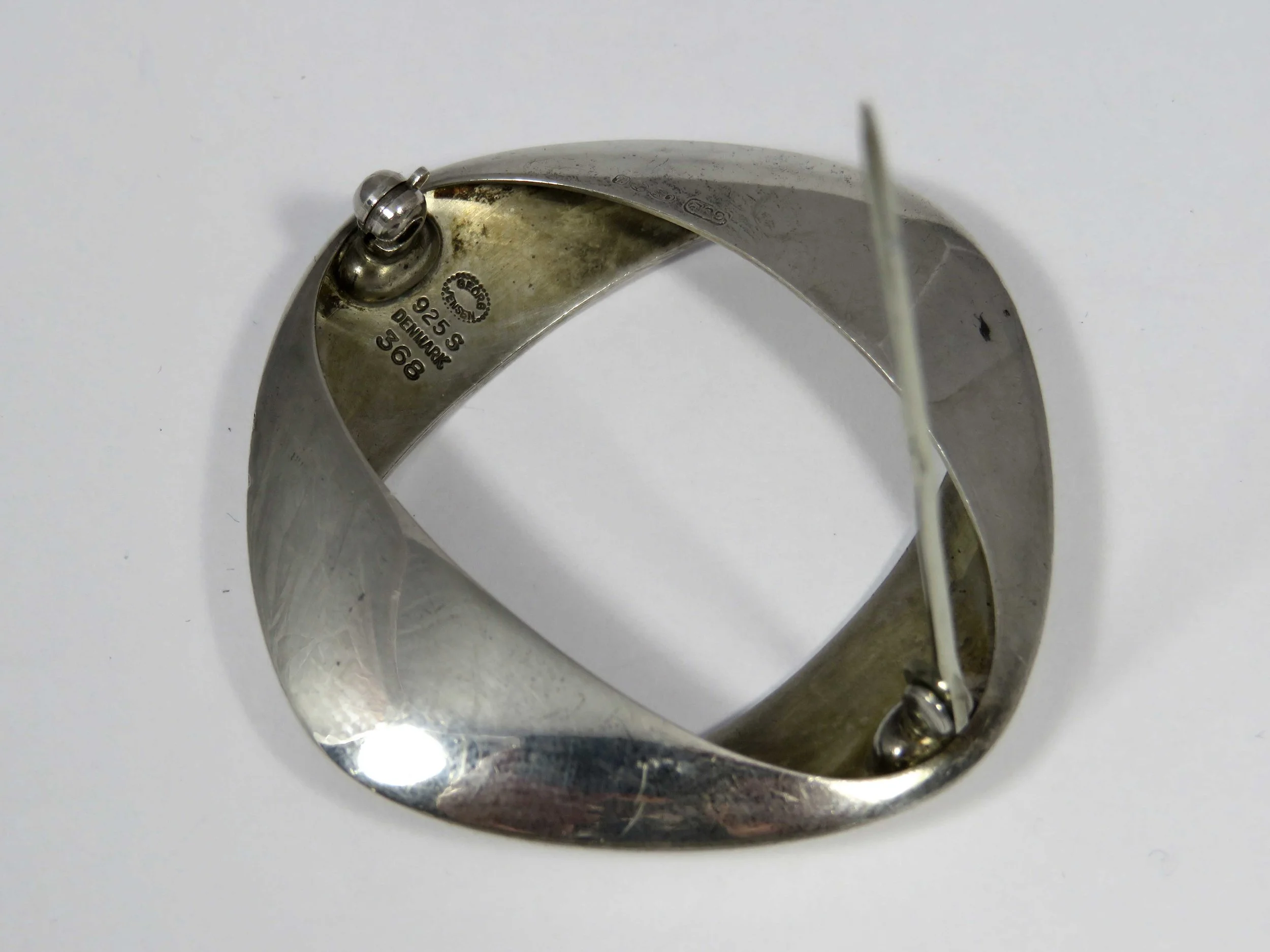 Georg Jensen Brooch Designed by Henning Koppel