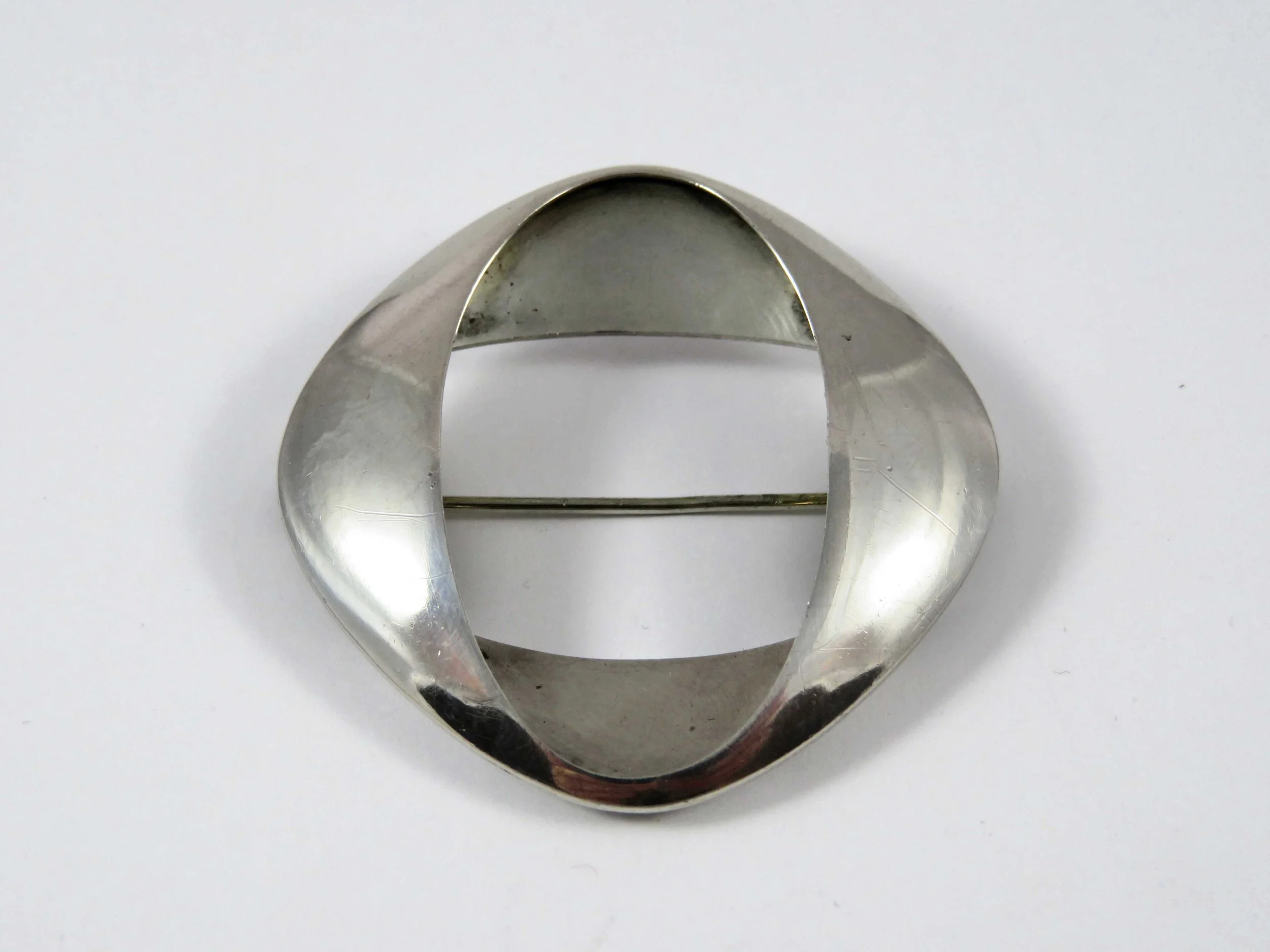 Georg Jensen Brooch Designed by Henning Koppel