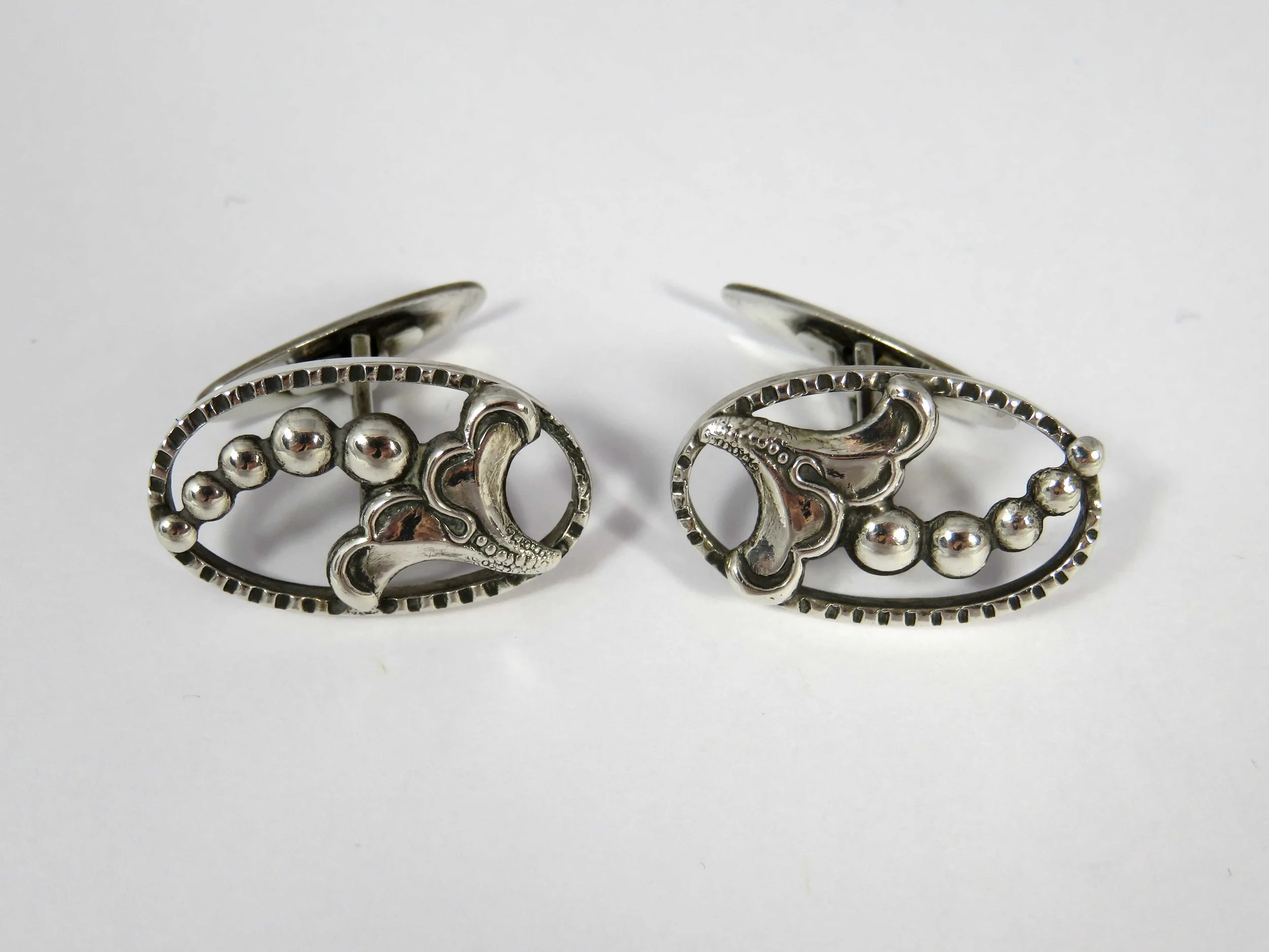 Georg Jensen Styled Cufflinks