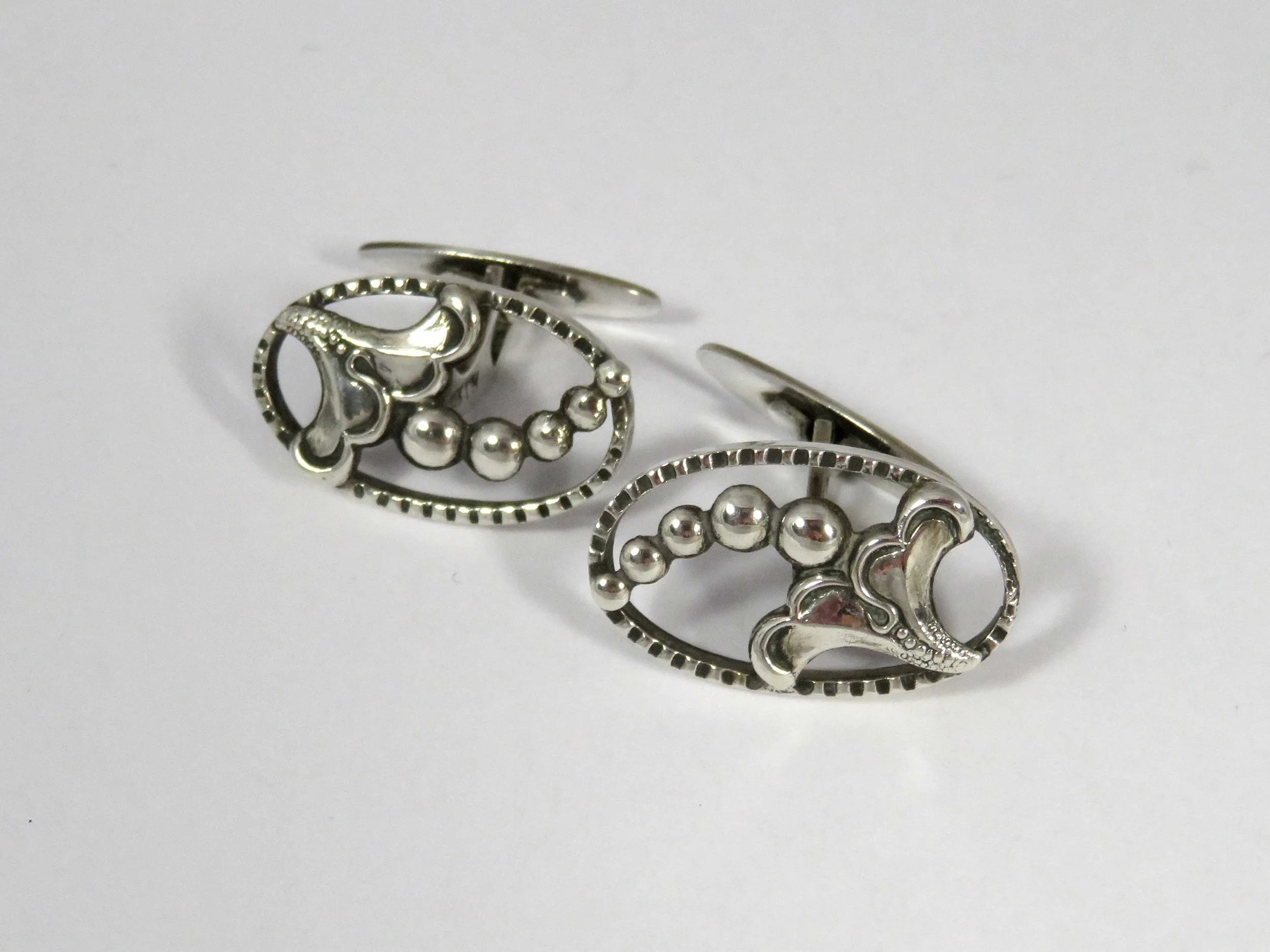 Georg Jensen Styled Cufflinks