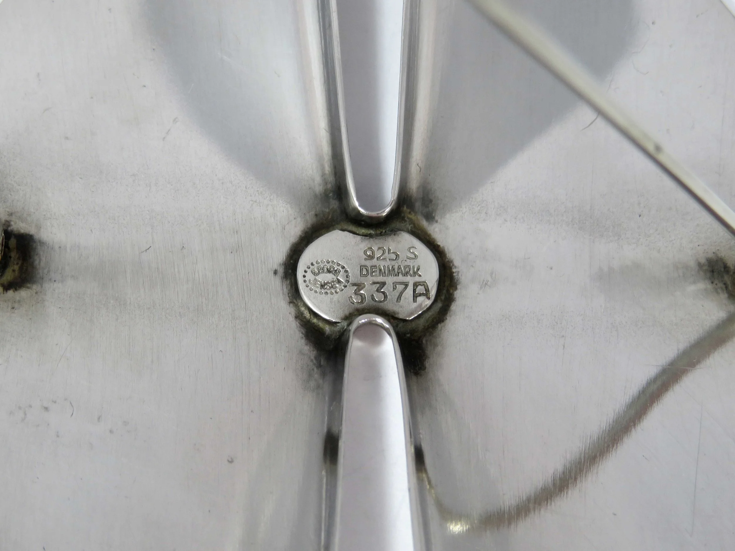 Georg Jensen Silver Brooch by Nanna and Jorgen Ditzel