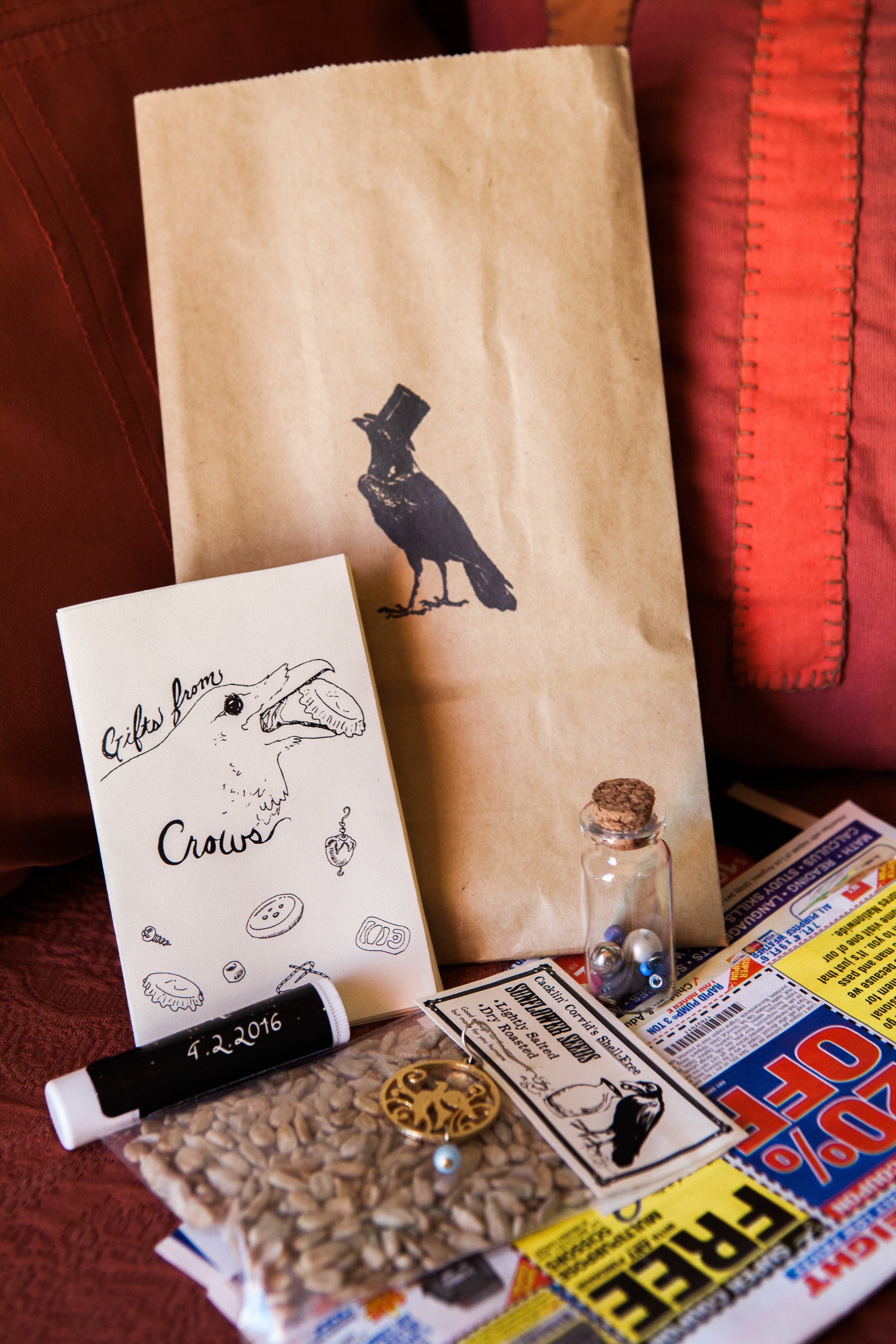 Gifts From Crows Art Booklet and gifts