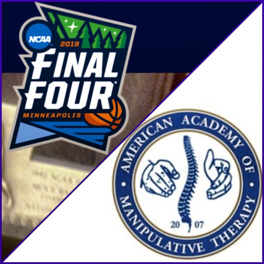 Happy to be in Minneapolis to teach spinal manipulation to a spirited class of PT&rsquo;s on the same weekend the Final Four 🏀 is in town! Always pumped to teach bright, young minds some new skills but perhaps 🤔 I can catch some basketball too? Any