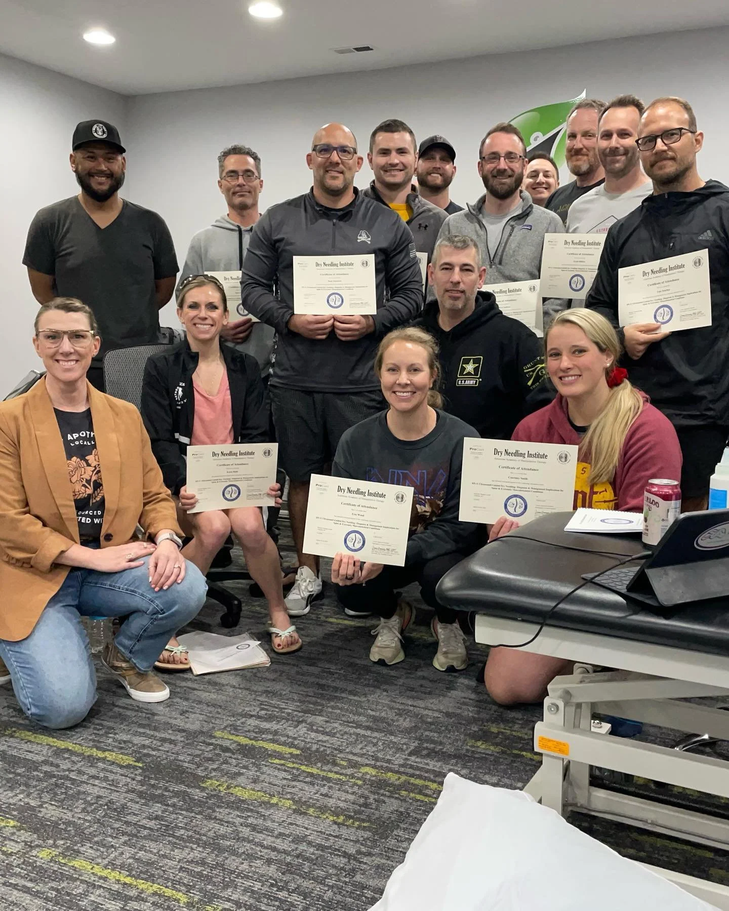 Dr. Z and Dr. Smith furthered their education this weekend with an intense, long 3-day training in Point of Care Ultrasound (POCUS). Ultrasound can be used diagnostically to help visualize and identify problems as well as used to make Dry Needling mo