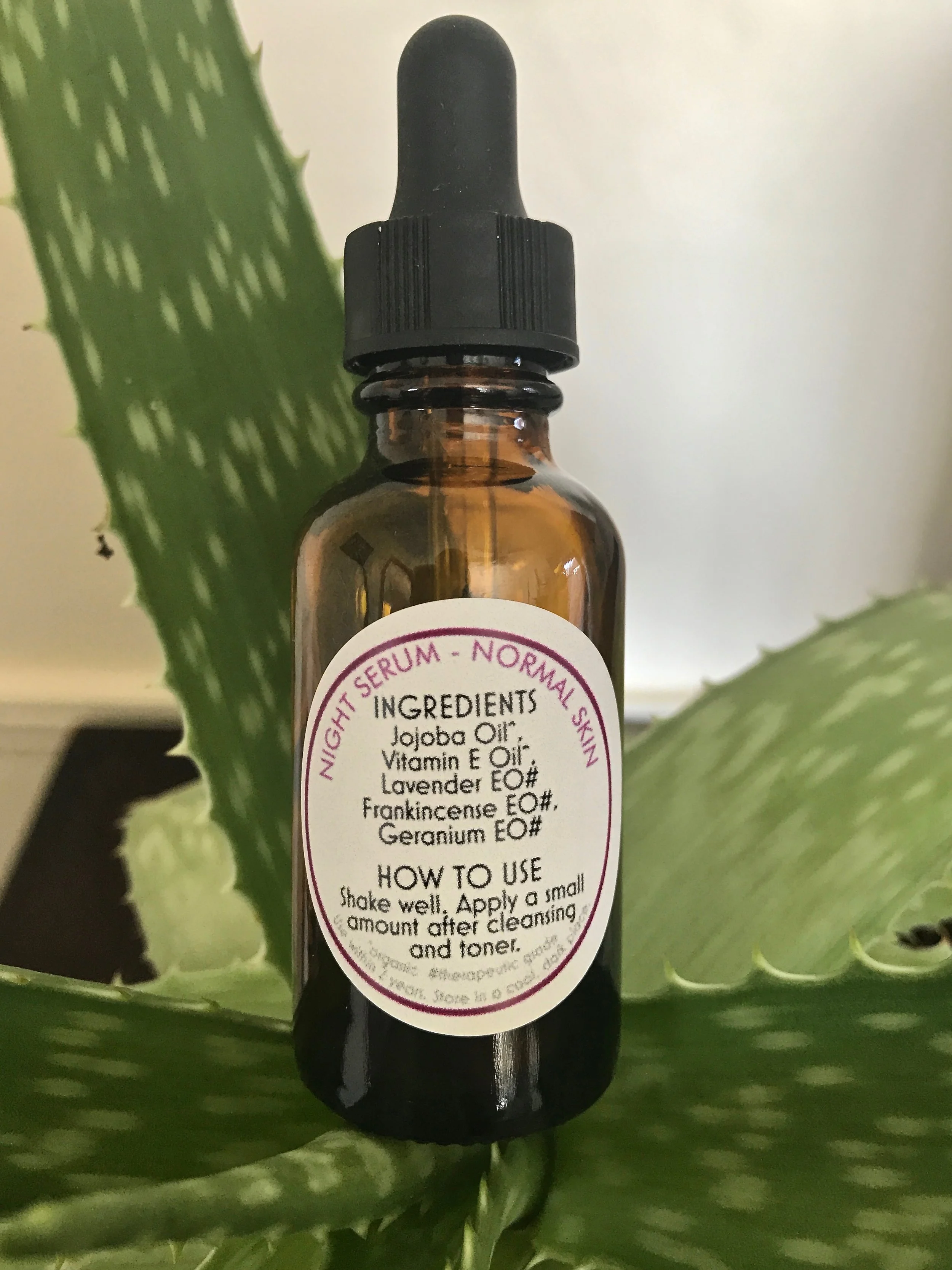 night serum for normal skin