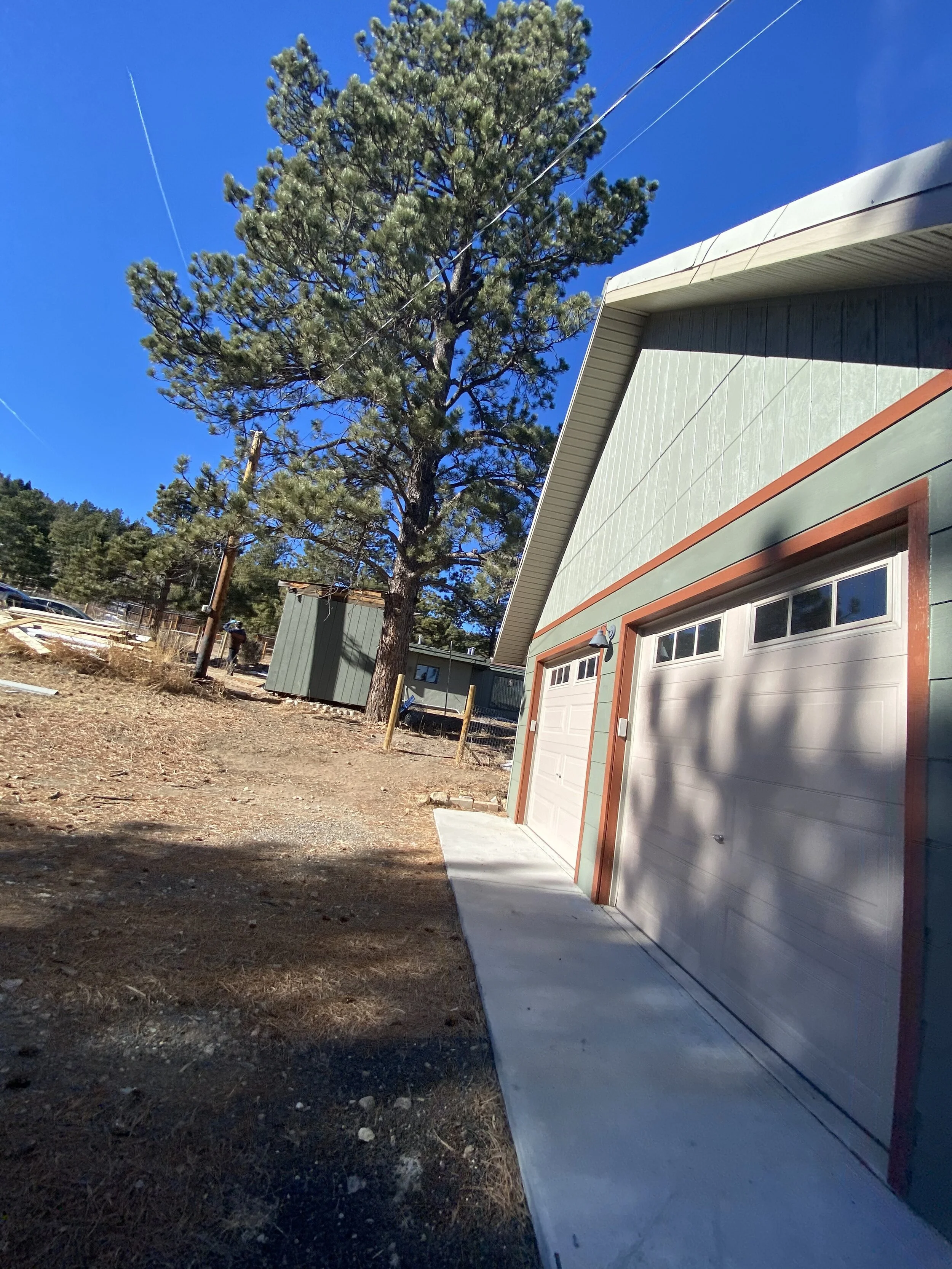 Existing  Home in the Coal Creek Canyon area of Boulder County.