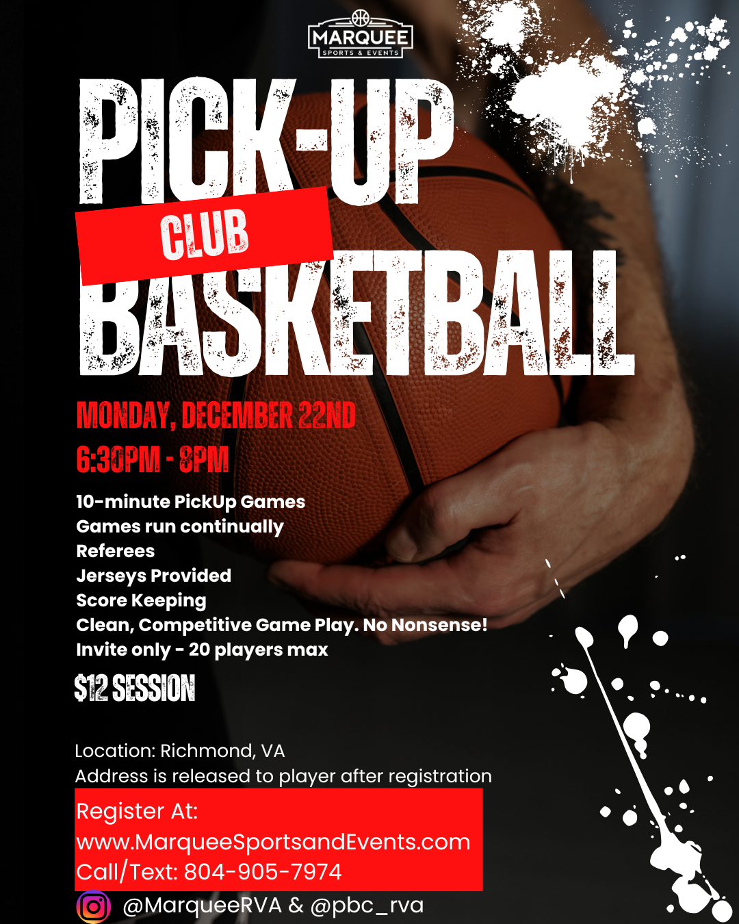 Pick Up Basketball Club