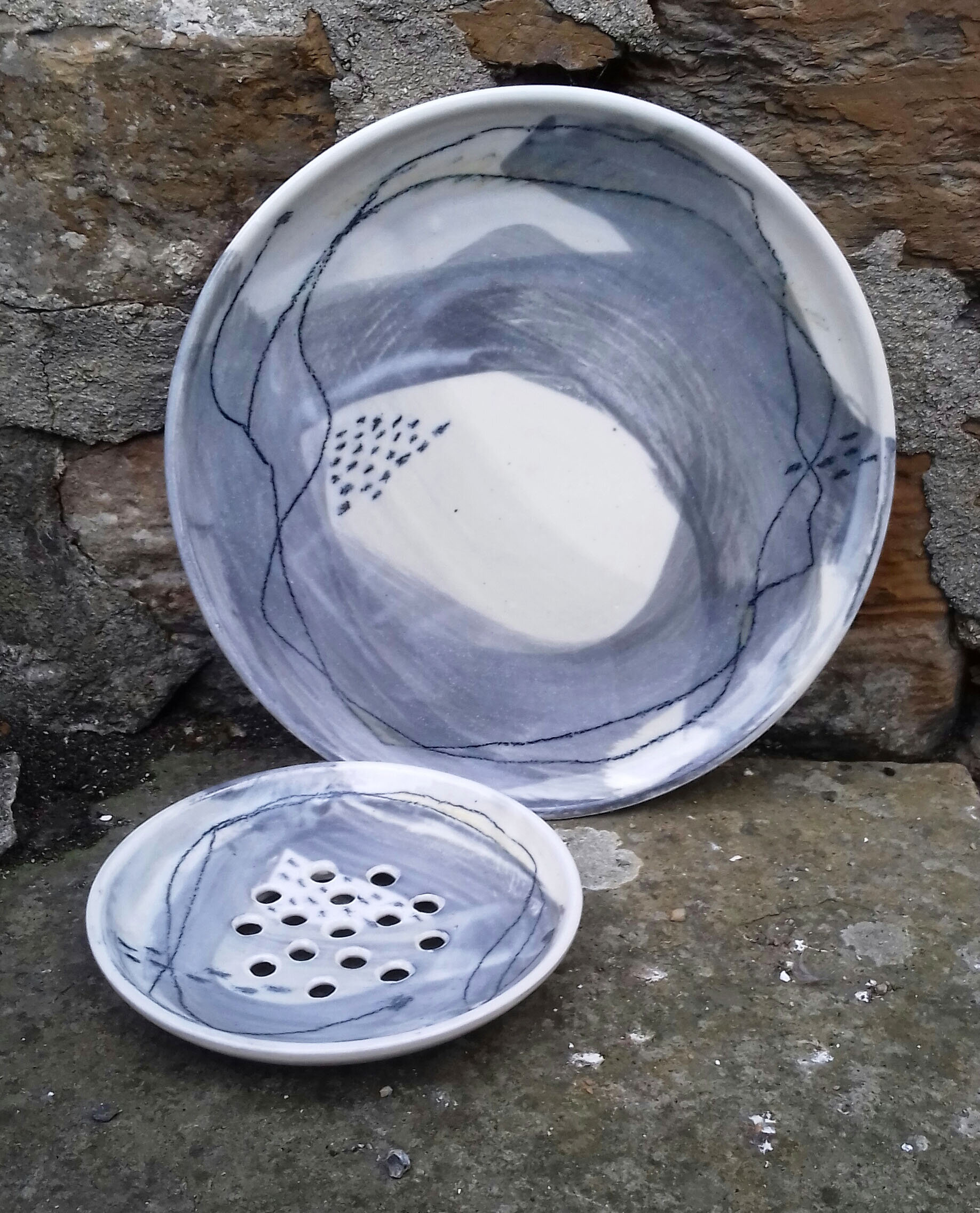 Plate and Soap Dish