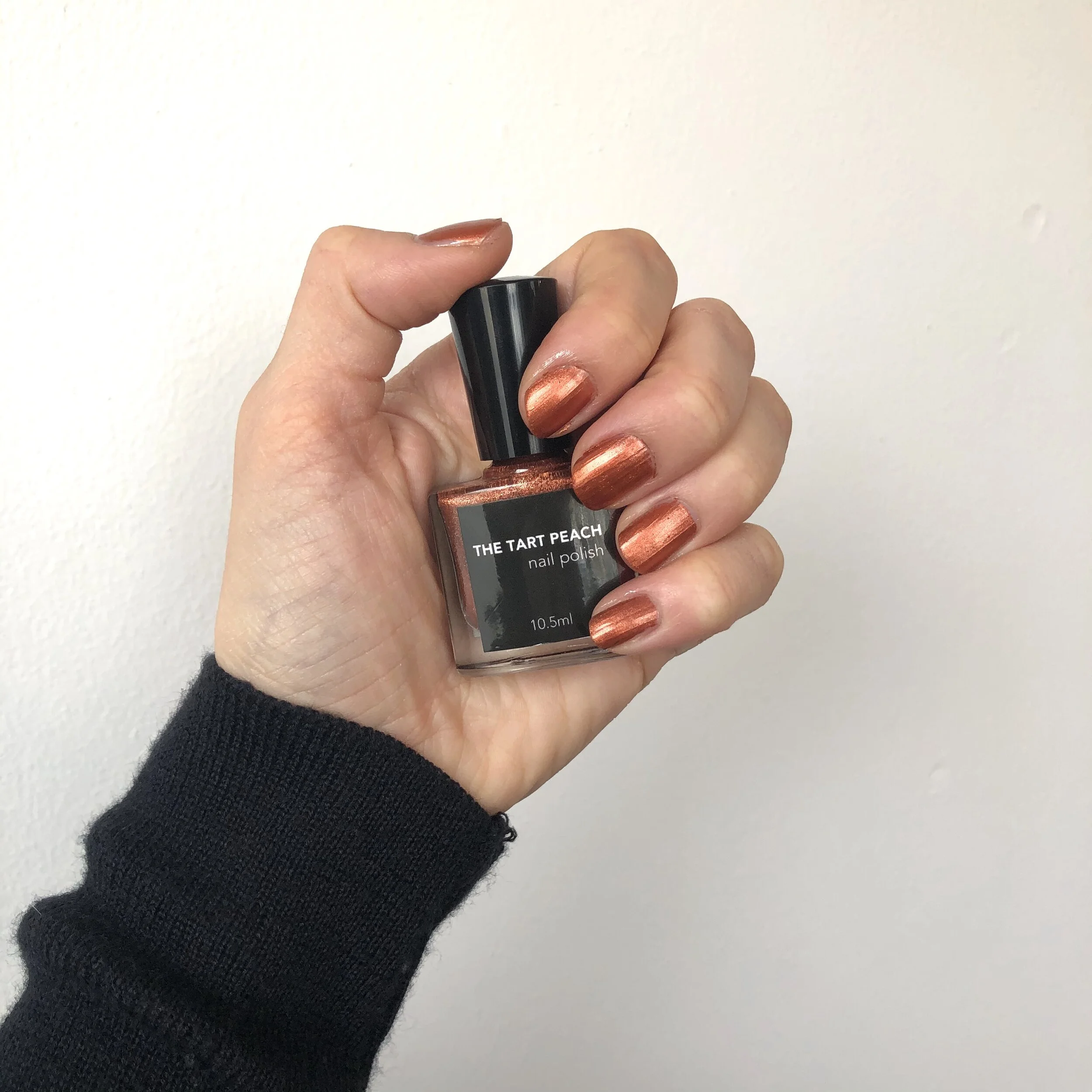 10Free High Shine Copper Red Nail Polish Mars — THE TART PEACH