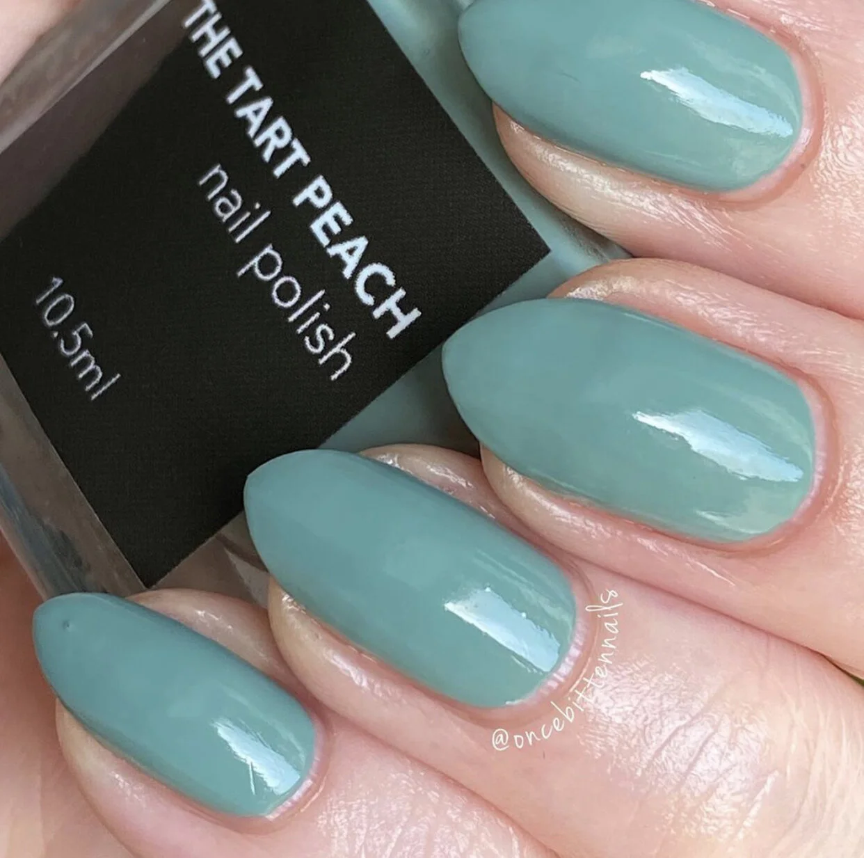 10-Free Green-Blue Nail Polish - Mint Chip — THE TART PEACH