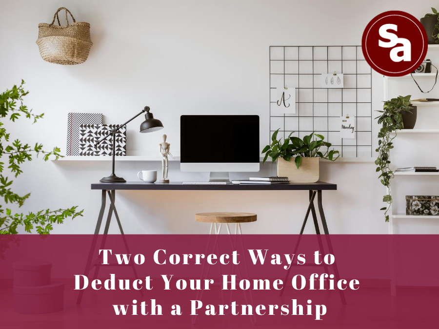 Two Correct Ways to Deduct Your Home Office with a Partnership — Bogar