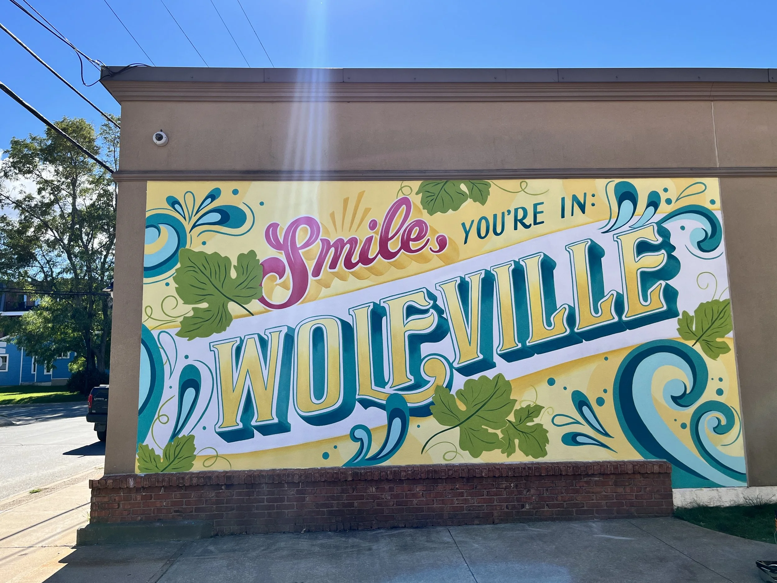 Smile, you're in Wolfville (Copy)