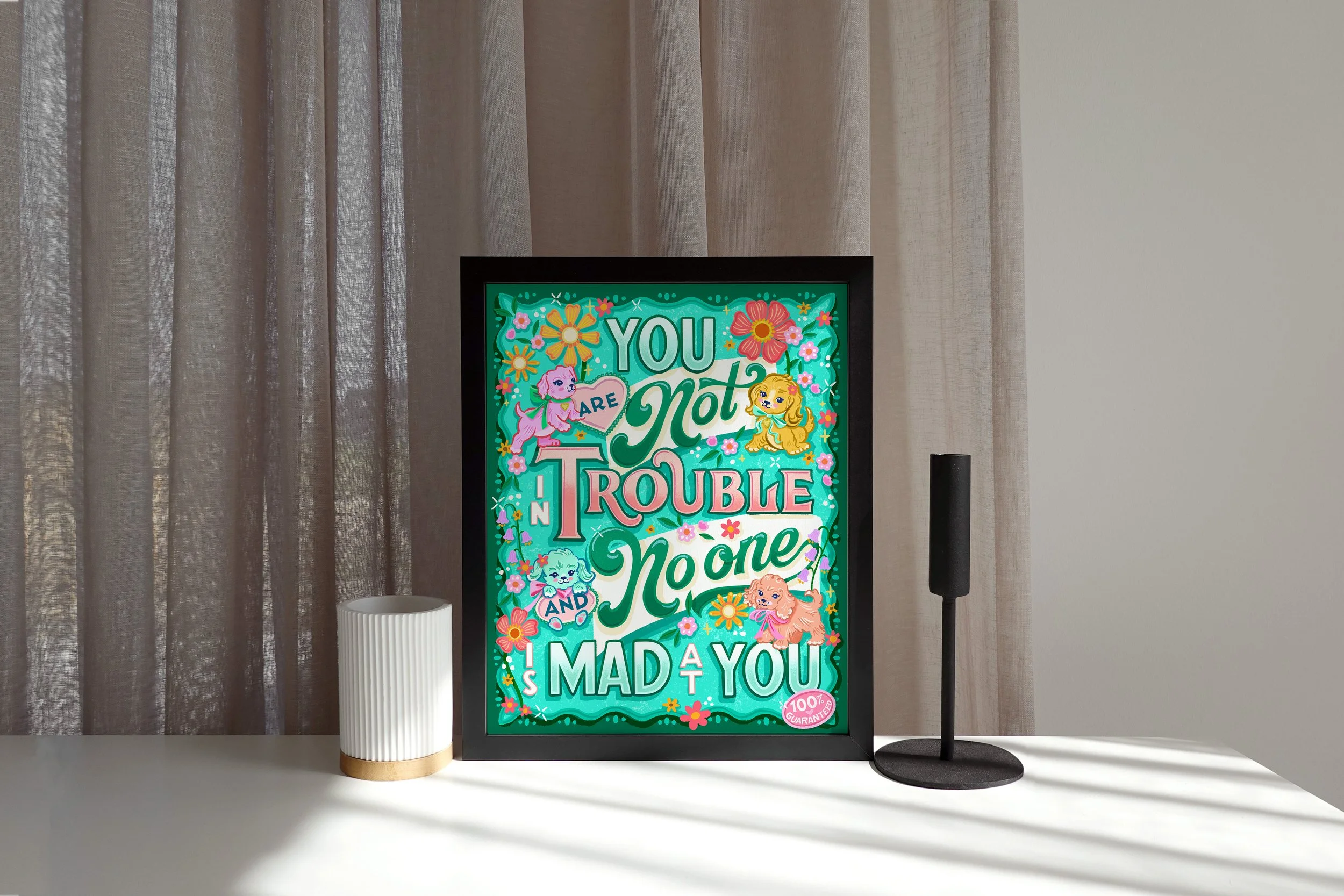 You Are Not in Trouble (Puppies) 8x10 Art Print.jpg