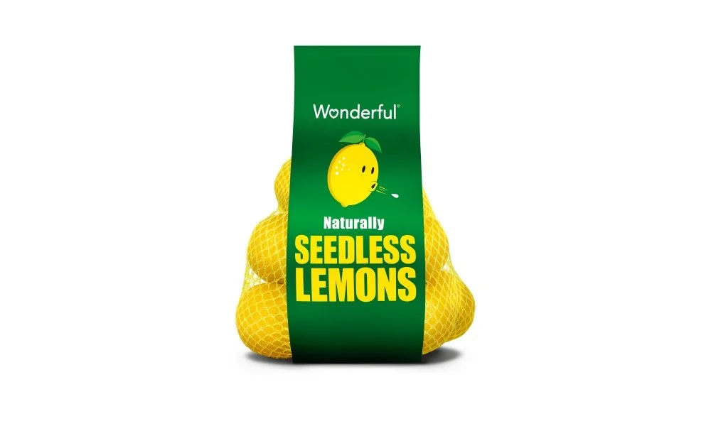 WONDERFUL SEEDLESS LEMONS LOGO + PACKAGING