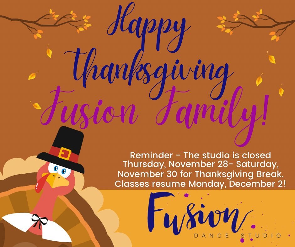 Happy Thanksgiving Fusion Family!💗💙