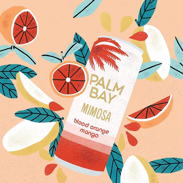 Still keepin&rsquo; it cool with @palmbayspritz with slices of oranges and mango (sans core)🍊💦