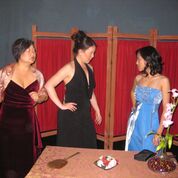 Elise Kim Prosser, Gina Ma and Trinity Tuyen. Photo courtesy of San Diego Asian American Repertory Theatre