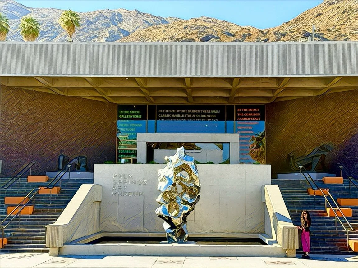 Made it to the @psartmuseum and it did not disappoint!  Thank you @sharongoerlitzart for the recommendation.  Will be visiting here, every time I visit PS.

#art #artist #modernart #palmsprings #museum #artanddesign