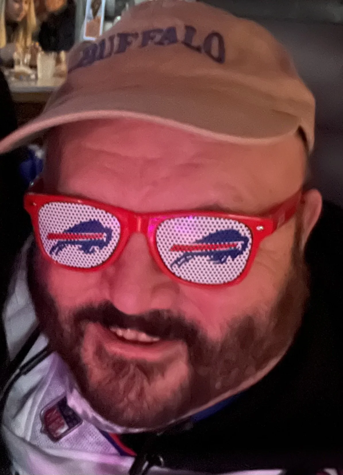 OF in Buffalo Bills Glasses