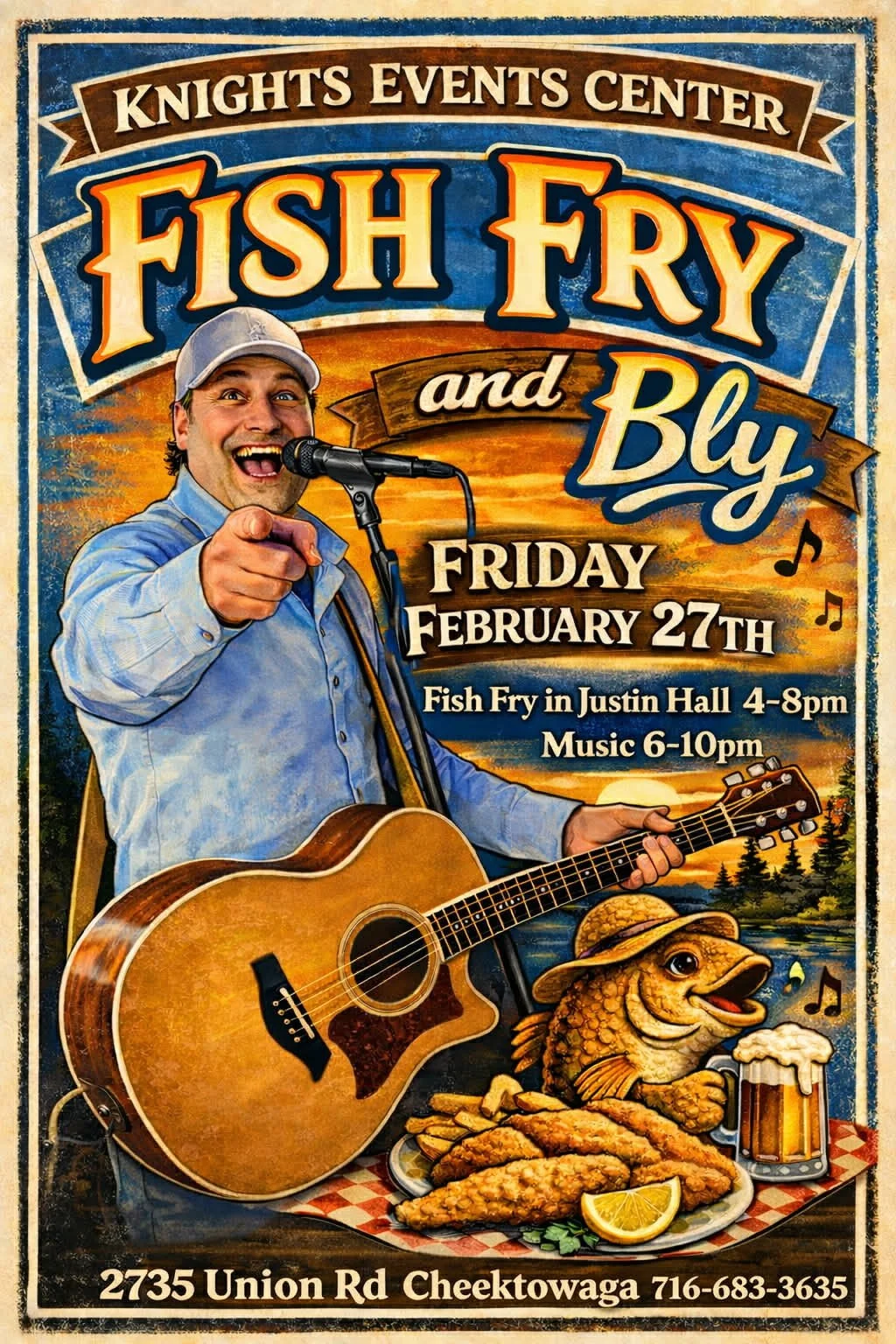 OF &amp; Michael Bly @ Knights Event Center 6p