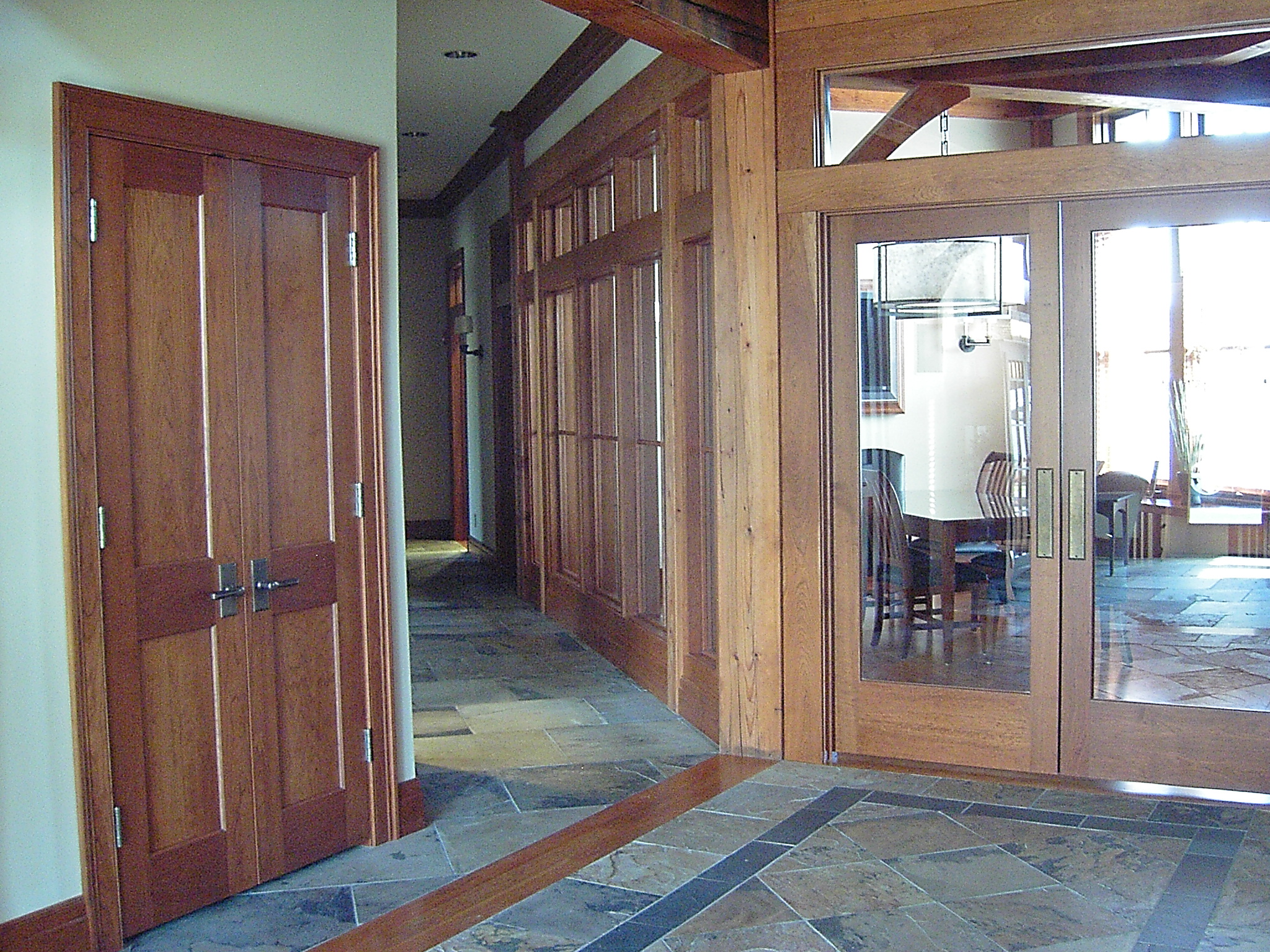 Custom interior doors