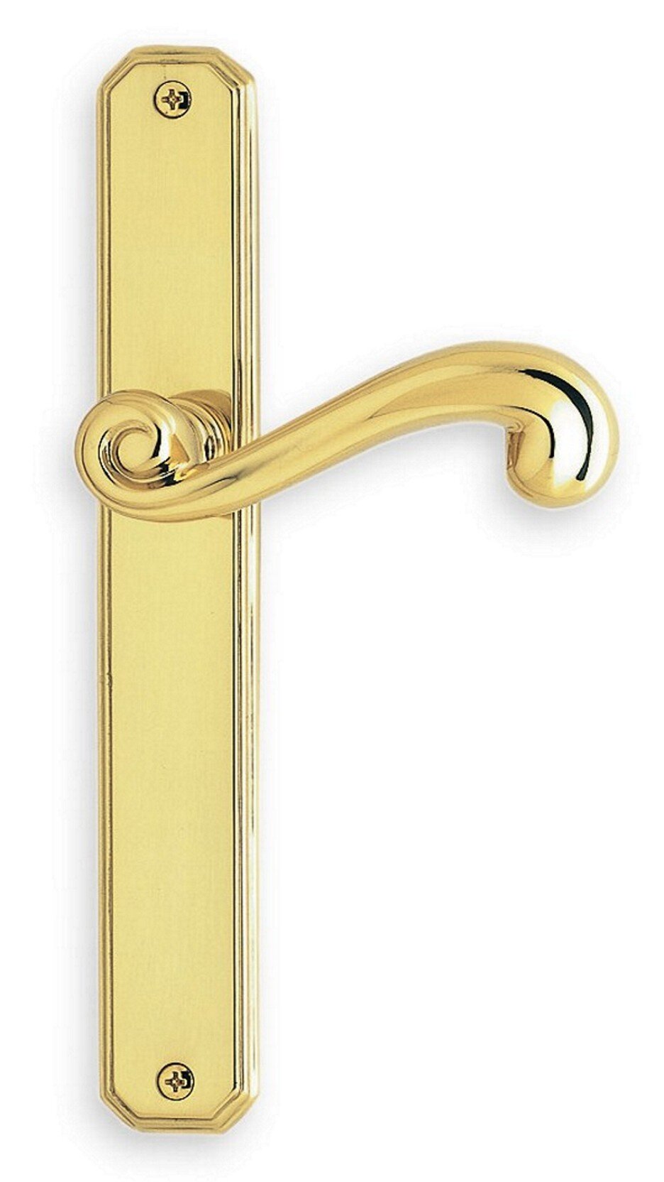 Solid brass latchset