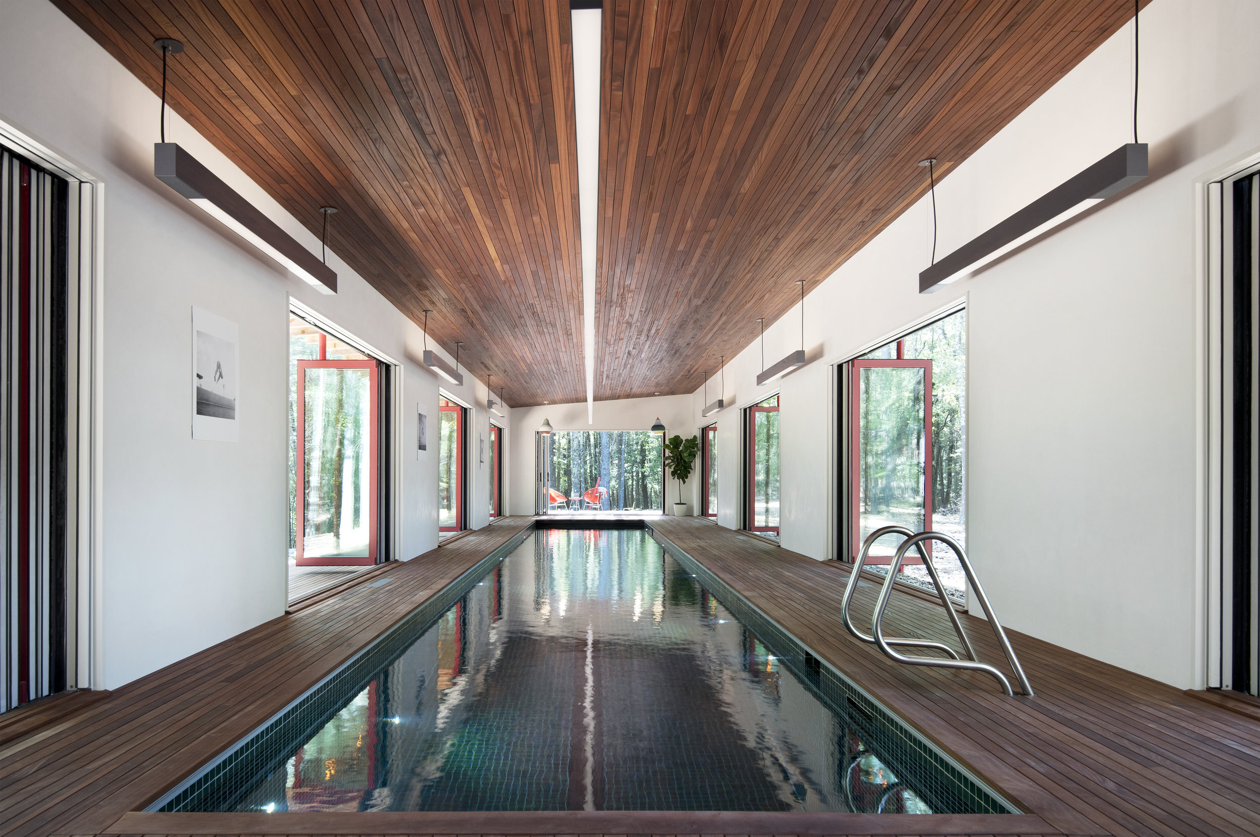 Pool House -Centor-Integrated-Doors, Woodstock, NY