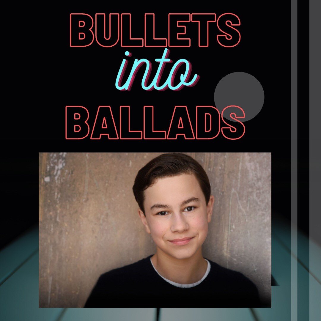 Excited to introduce the incredible cast of Bullets into Ballads! Starting with my long time #Bestie @jacksobolewskiofficial ⭐️ We have done theatre together since 3rd grade and weekly rehearsals with Jack are still my favorite! Most recently Jack wa