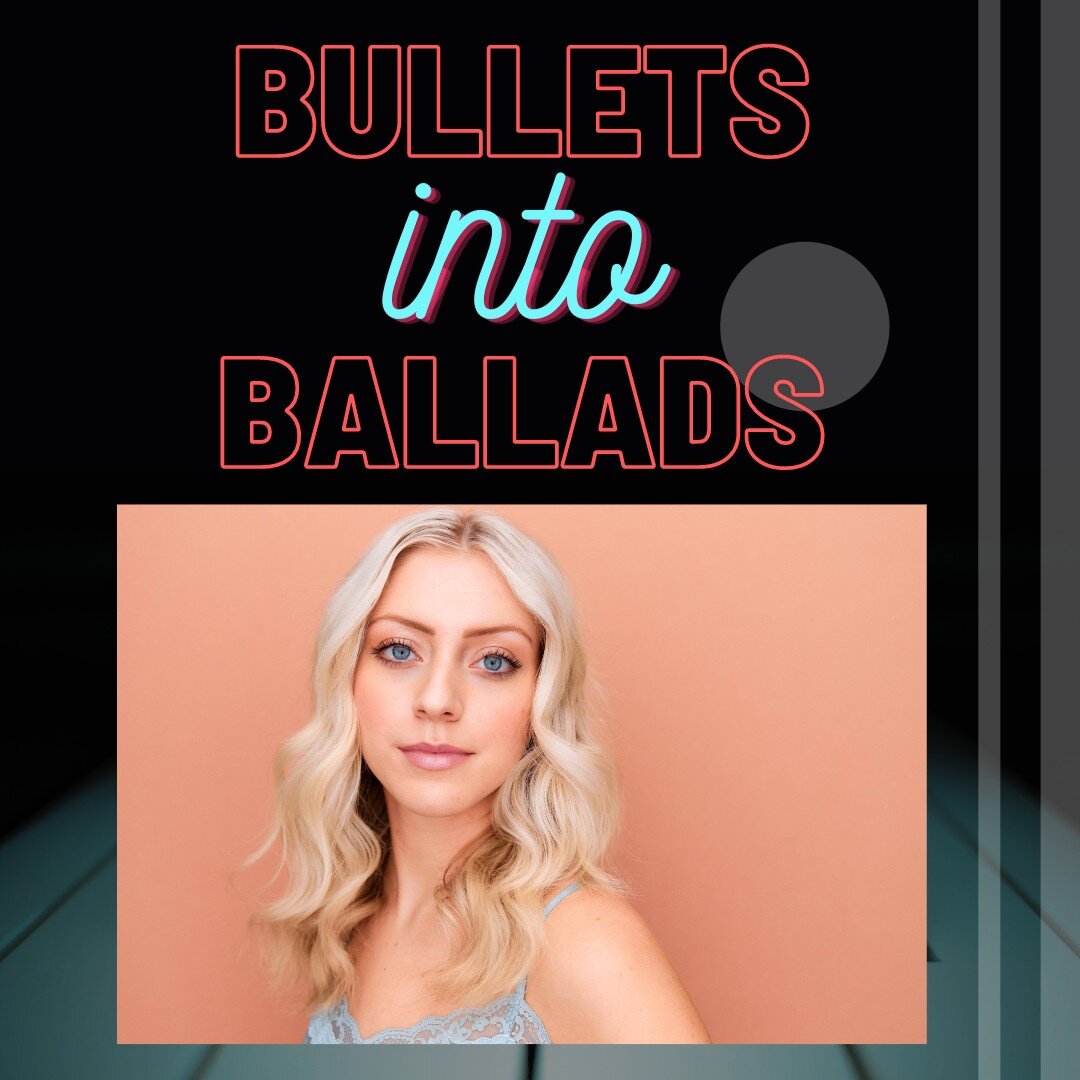 Incredibly honored and excited to introduce the stunning Kaileigh Fiorillo @kaileighfiorillo performing in Bullets into Ballads! I first met Kaileigh when she cast a cabaret here at The Green Room 42 that she produced along with Luke Islam. She is cr