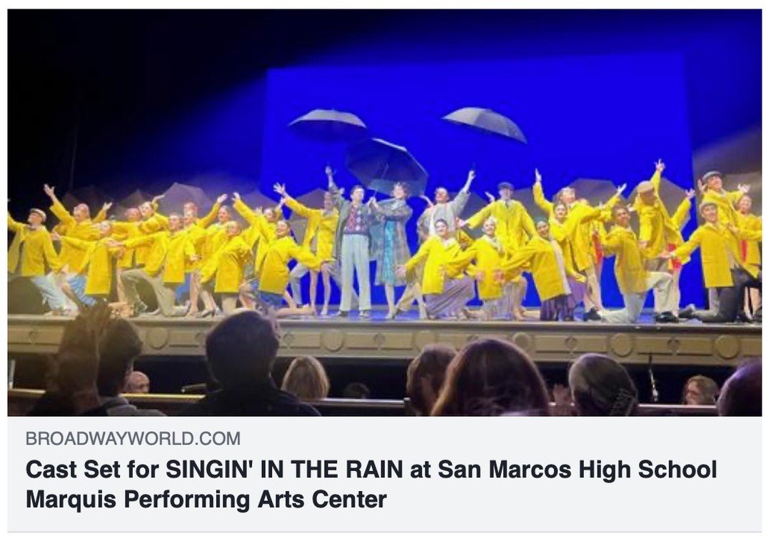 I am thrilled to return to the hometown of my heart, Santa Barbara, and take on the role of Kathy Selden in &quot;Singin' in the Rain.&quot; It's an honor to bring this timeless classic to life alongside such a talented cast, and I can't wait to shar