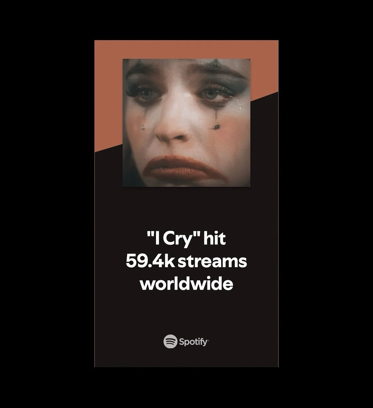 amazing first week 😭thank you for the love ❤️&zwj;🩹 and listens and to @spotify thank you for the editorial 🌈🦄 #allnewpop no 🤡ing - these are all happy 💦 #icry #newrelease #newmusic #sporifyeditorial #naomijane #pop #rnb