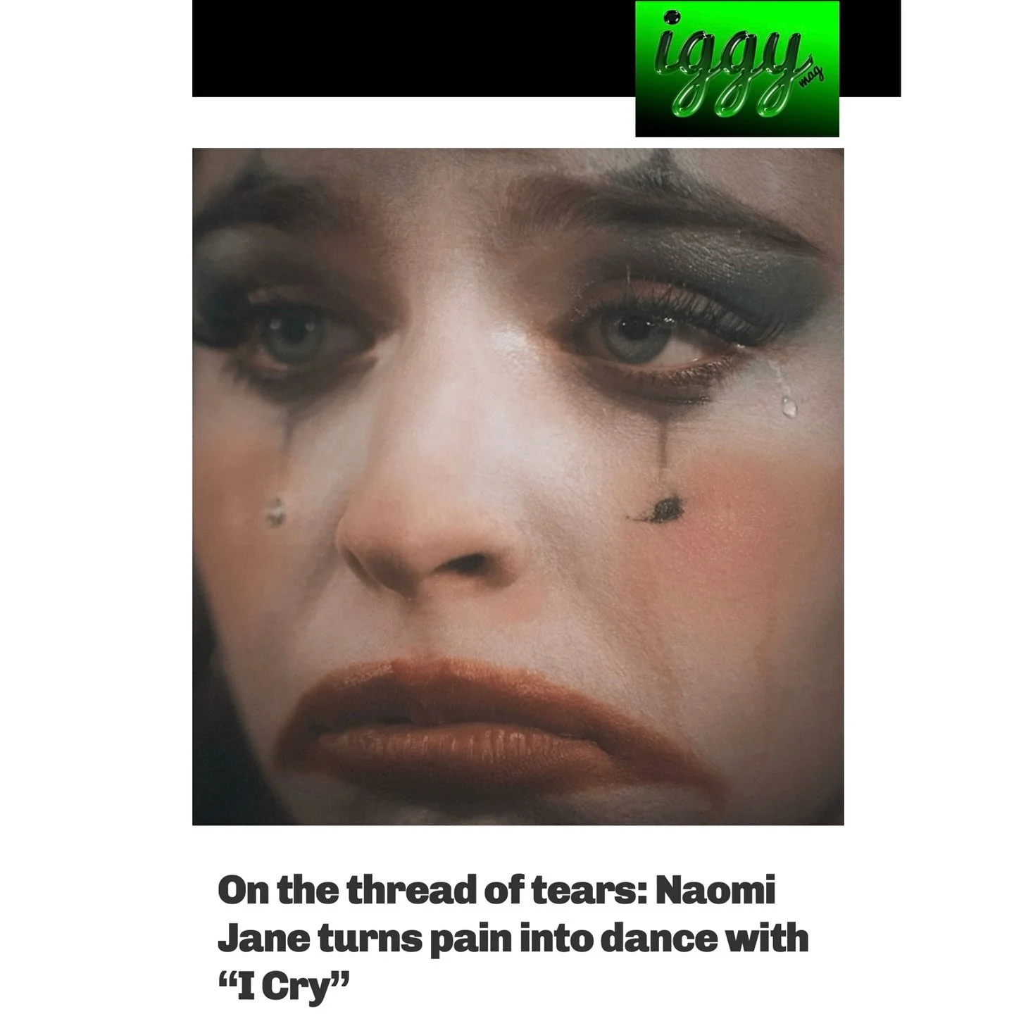 &ldquo;The strength of &ldquo;I Cry&rdquo; lies in Naomi Jane&rsquo;s voice, both fragile and assertive, capable of transmitting pain without ever sinking into pathos. The production, fine and refined, supports this intimate narration while inviting 