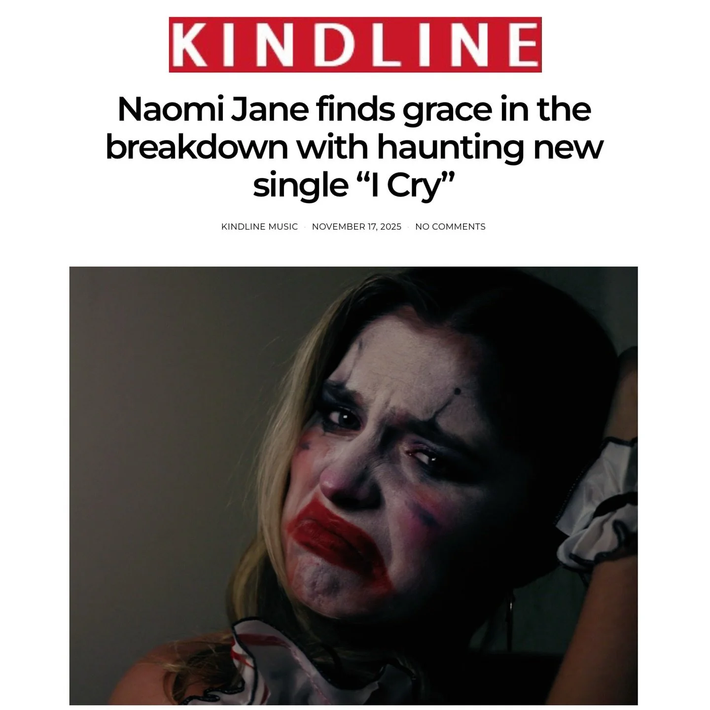 The BEST REVIEW😭 &ldquo;I Cry&rdquo; doesn&rsquo;t make heartbreak seem romantic; instead, it sits in it, studies it, and slowly finds its way out of the chaos.The song evokes the sensation of a slow dance in a room you&rsquo;re reluctant to leave. 