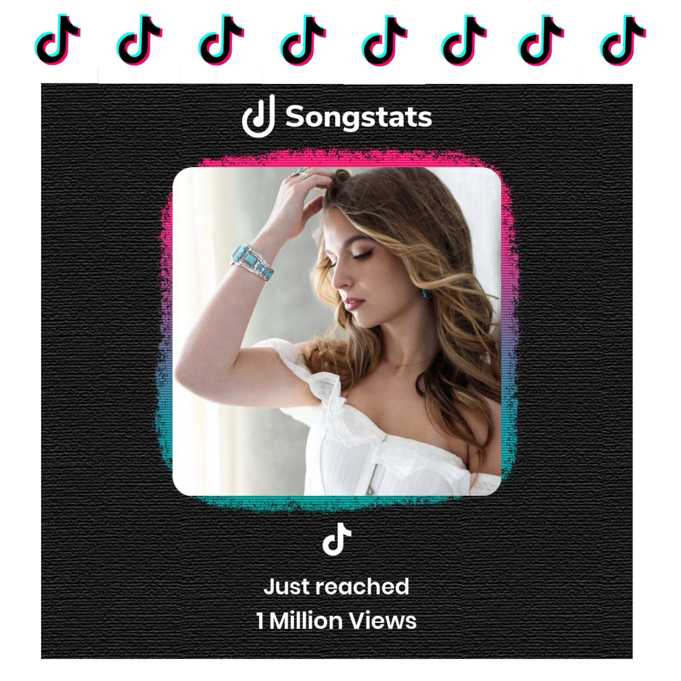 💓 luvs, this is above &amp; beyond &hellip; i&rsquo;ve honestly never had a song reach a million views in DAYS 🤭 so here it is *** ALL MY APPRECIATION *** thank you @tiktok 🤍🪽#MeasureForever #newrelease #love #tiktok #onemillionviews