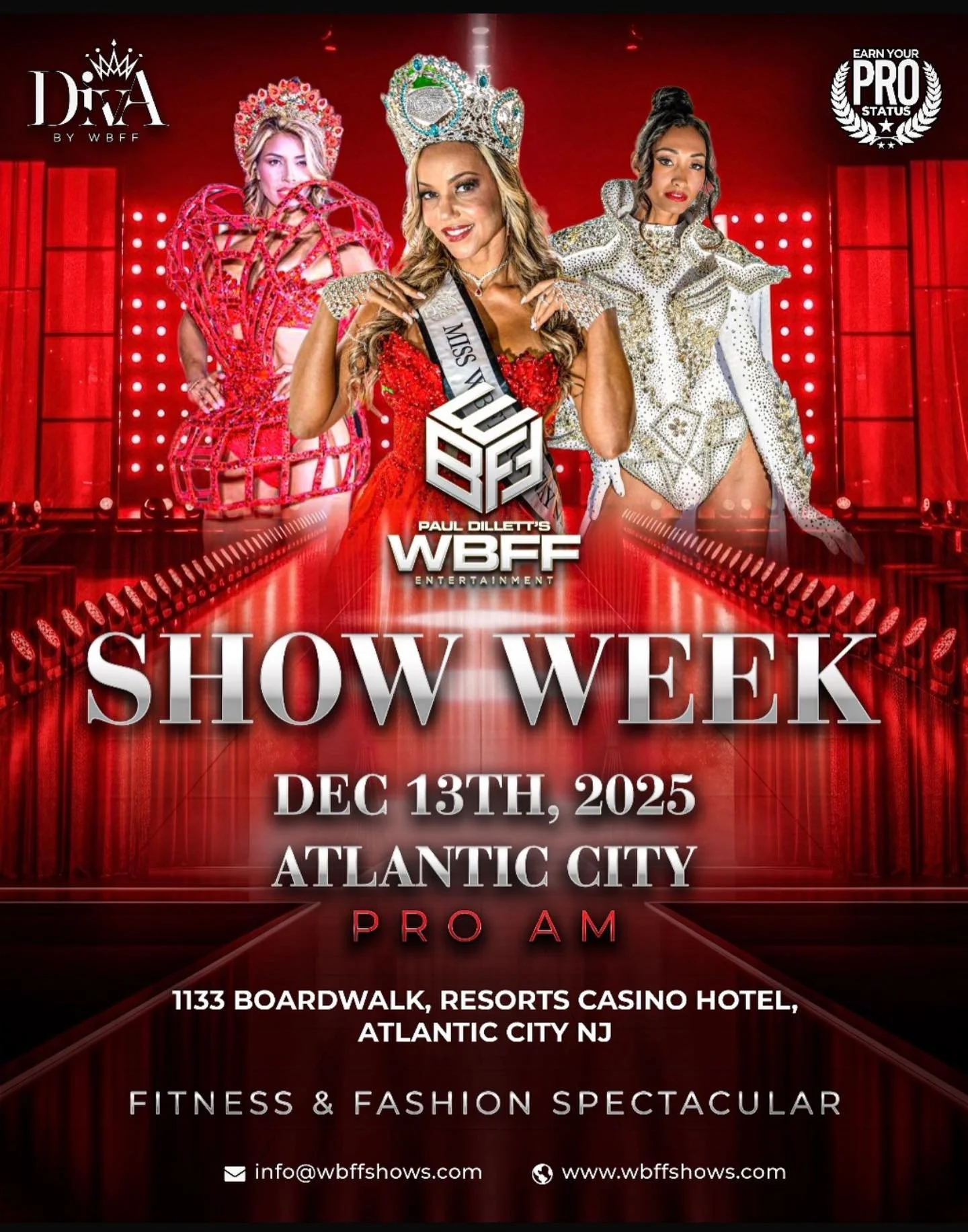 It&rsquo;s Show Week! @wbffentertainment #wbff#thebestofthebest#werk#peakweek