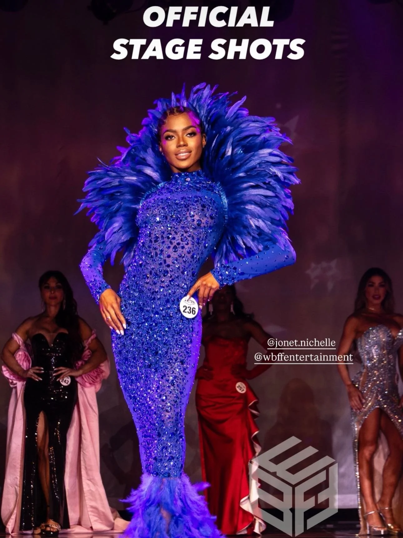 WBFF Entertainment Official Models Stage Photos and Stage Videos are coming Hot Of The Press by the talented @surraca for @wbffentertainment Atlantic City Pro AM. You can still order your stage media ! email us for more info@wbffshows.com Those who h