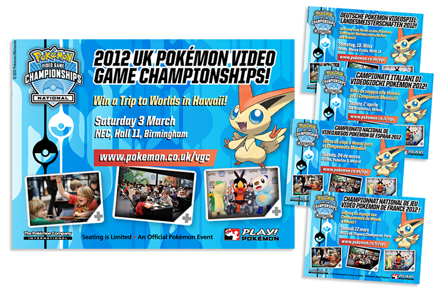 Let's go across the pond for the Pokémon Video Game Championships!