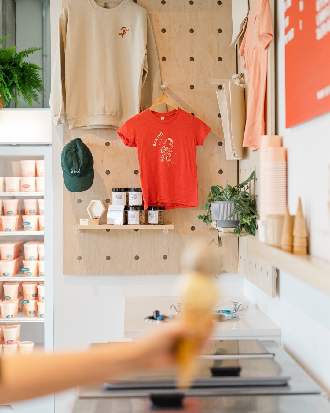 New merch is giving *spring*. Available now at all shops! 👀